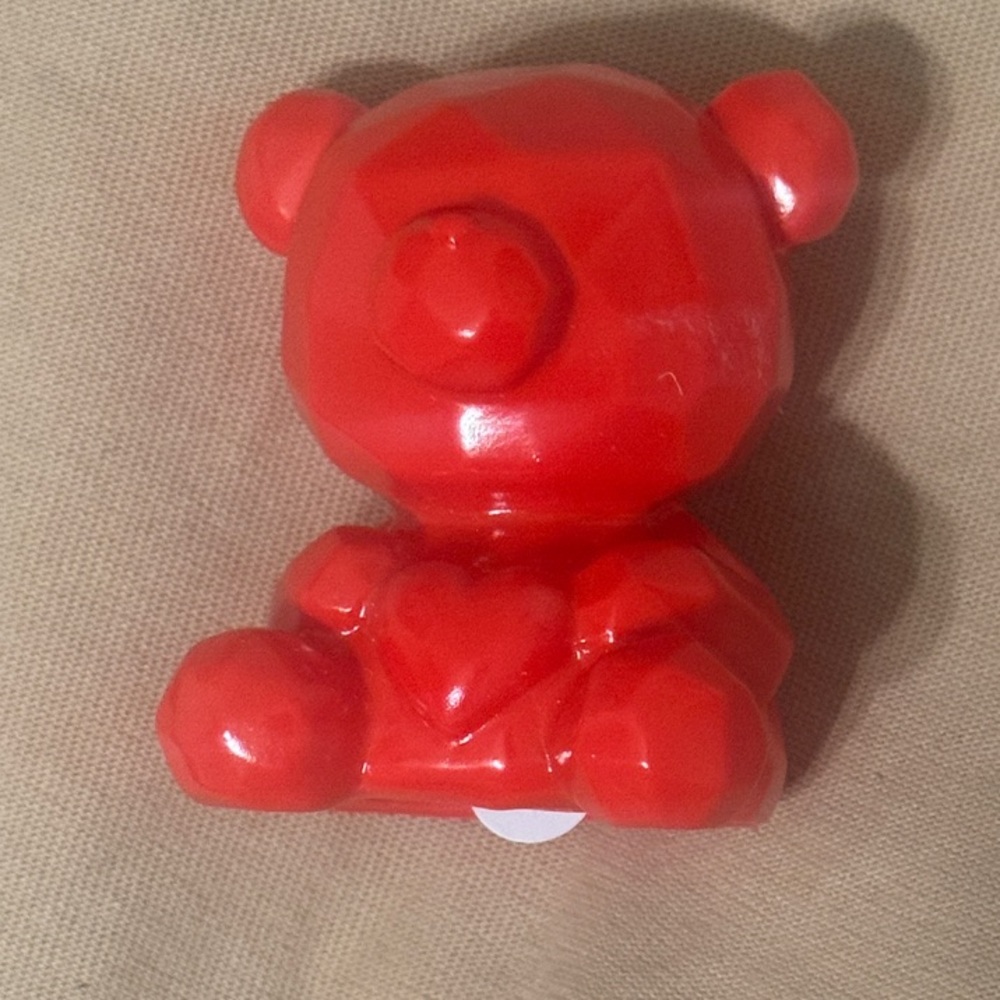 Bright Red Bear Style Toy for Kids